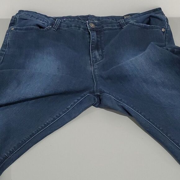 BUFFALO Misha 32x31 dark wash size 14 mid rise straight leg jeans - Picture 7 of 8